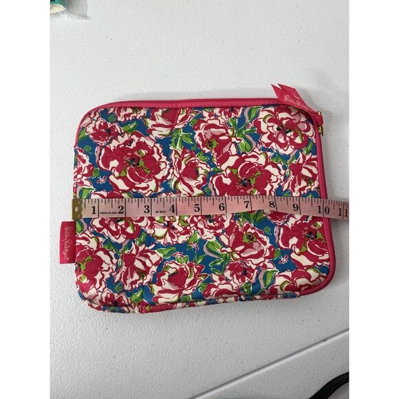 Lilly Pulitzer Lucky Charms Tablet iPad Soft Sleeve Cover With Earbud Pocket - Picture 5 of 8